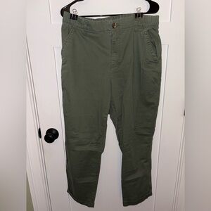 Old Navy Women's Olive Green Chinos